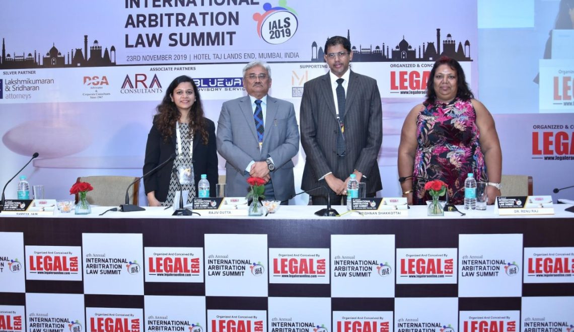 Senior Advocate Rajiv Dutta at the Commonwealth Law Association Summit at Goa